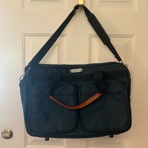 Vintage AMERICAN TOURISTER Green Carry On Business Travel Overnight Bag